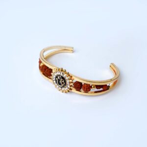 Rudraksha Cuff bracelet