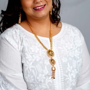 anti-tarnish long necklace set