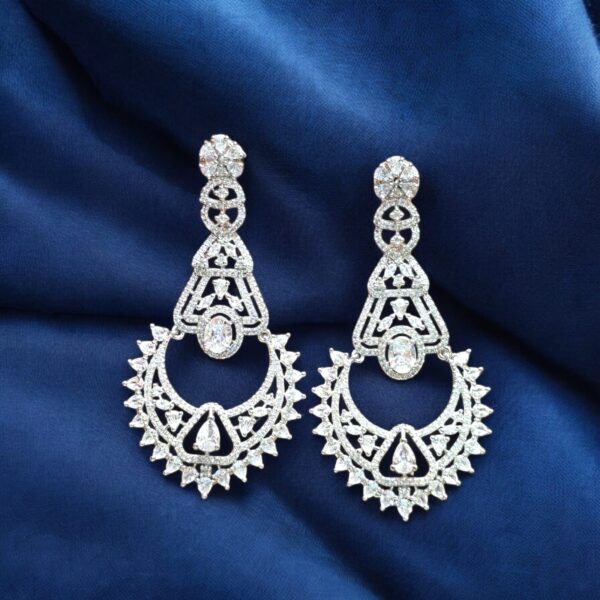 American diamond bridal set