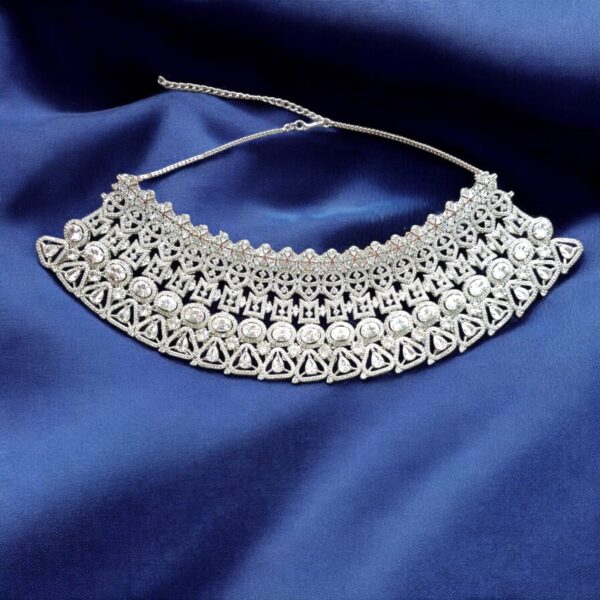 American diamond bridal set
