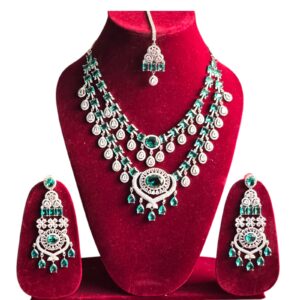 AD Emerald Green Bridal Set