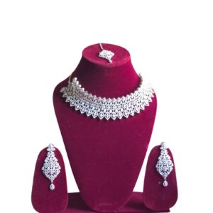 American diamond jewellery set