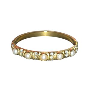 anti-tarnish gold finish bracelet
