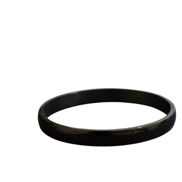 anti-tarnish black finish bracelet