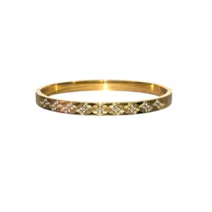 Anti-tarnish gold bracelet