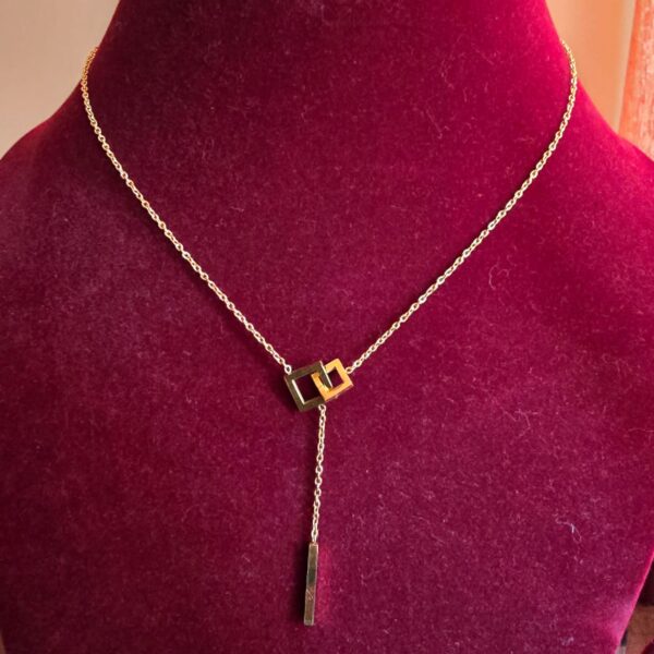 Square Pendant Necklace