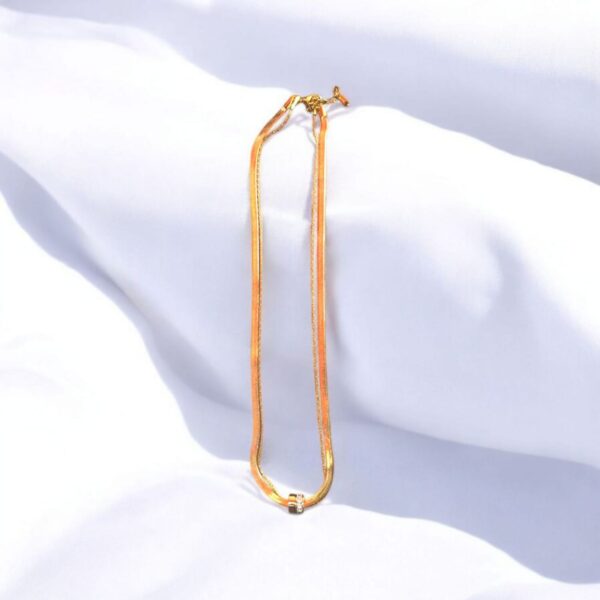 Anti-tarnish gold plated chain
