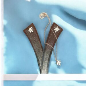 anti-tarnish necklace and earring set
