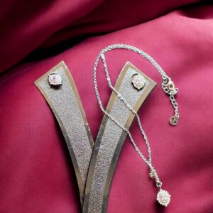 Anti-Tarnish Necklace & Earring Set