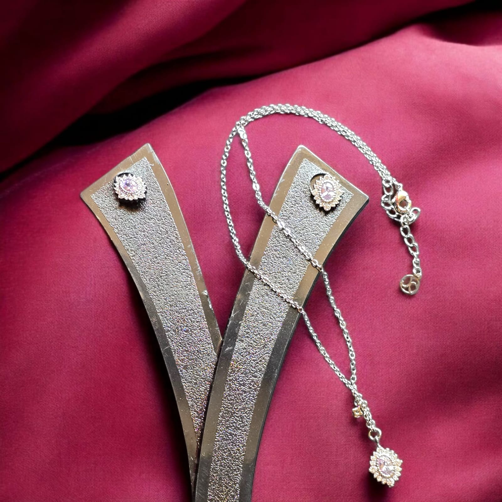 Anti-Tarnish Necklace & Earring Set
