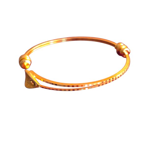 Anti-Tarnish Gold Plated Bangle Bracelet