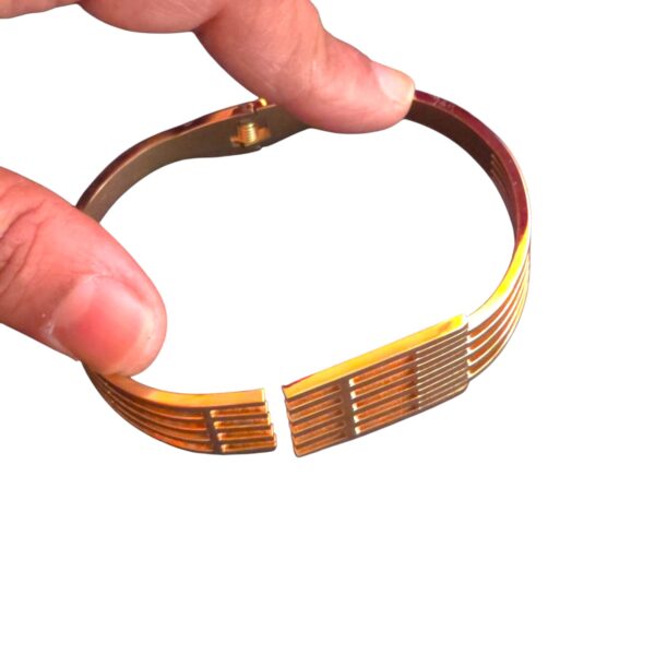 anti-tarnish gold plated bracelet